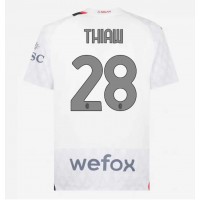 AC Milan Malick Thiaw #28 Bortatröja 2023-24 Korta ärmar